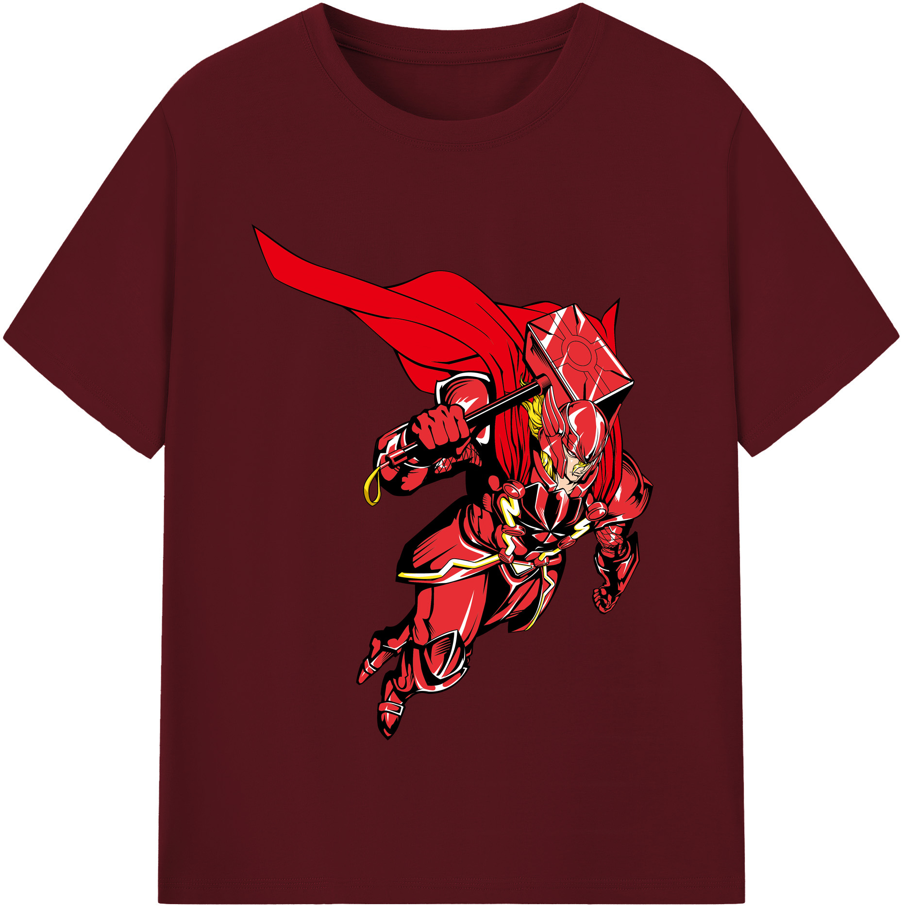 （画像用） アベンジャーズ The Avengers 綿100％半袖Tシャツ（フロントプリント）